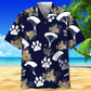 Tropical Skydiving Dog Hawaiian Shirt For Coastal Getaways, Outdoor Gatherings, And Thoughtful Gift Giving