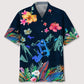 Tropical Skydiving Hawaiian Shirt For Tropical Holidays, Outdoor Gatherings, And Everyday Comfort