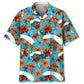 Tropical Skydiving Nature Hawaiian Shirt For Beach Days, Coastal Adventures, And Thoughtful Gift Giving