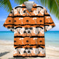 Skydiving Sunset Hawaiian Shirt For Coastal Travel, Casual Events, And Comfortable Summer Wear