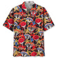 Tropical Skydiving Hawaiian Shirt For Island Getaways, Outdoor Gatherings, And Comfortable Summer Wear