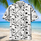 Some Men Are Just Born With Hockey In Their Soul Hawaiian Shirt For Beach Travel And Thoughtful Gifting