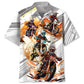 Sport Dirt Bike Racing Hawaiian Shirt For Resort Trips, Coastal Parties, And Warm Weather Style