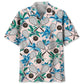 Hawaiian Shirt / Adults / S Squash Sport Tropical Palm Tree Hawaiian Shirt