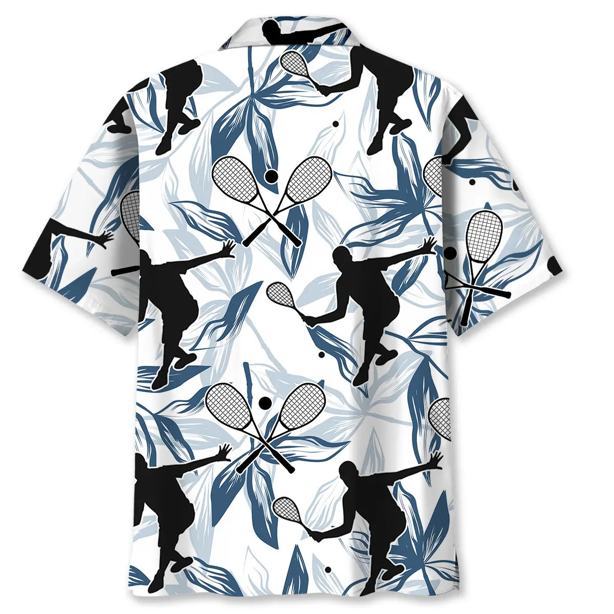 Squash Sport Tropical Player Hawaiian Shirt