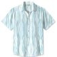 Creative Colorful Summer Geometric Lines Gradient Hawaiian Shirt For Summer Vacation, Beach Travel, And Casual Wear