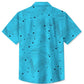 Summer Lines Wavy Beach Vacation Hawaiian Shirt For Tropical Holidays, Resort Trips, And Relaxed Coastal Style
