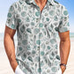 Summer Ocean Beach Shell Casual Vacation Hawaiian Shirt