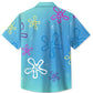 Floral Summer Ombre Plant Vacation Hawaiian Shirt For Beach Days, Summer Outings, And Thoughtful Gift Giving