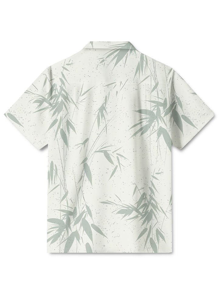 Summer Plant Bamboo Beach Vacation Hawaiian Shirt For Beach Days, Coastal Adventures, And Thoughtful Gift Giving