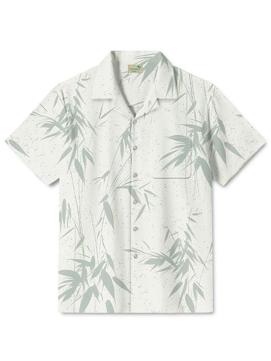 Summer Plant Bamboo Beach Vacation Hawaiian Shirt For Beach Days, Coastal Adventures, And Thoughtful Gift Giving
