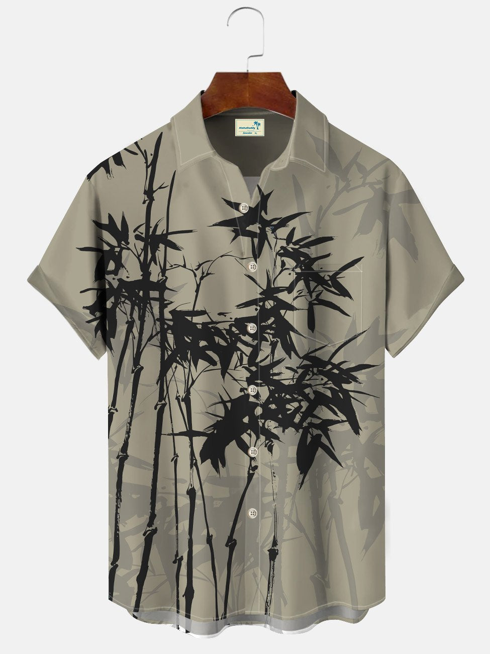 Summer Plant Bamboo Vacation Hawaiian Shirt For Resort Trips, Coastal Parties, And Warm Weather Style