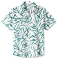 Summer Plant Leaves Beach Casual Vacation Hawaiian Shirt