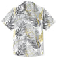 Summer Plant Leaves Beach Casual Vacation Hawaiian Shirt