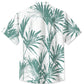 Summer Plant Leaves Vacation Hawaiian Shirt For Tropical Holidays, Resort Trips, And Relaxed Coastal Style