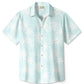 Tropical Summer Beach Coconut Tree Vacation Hawaiian Shirt For Summer Vacation, Beach Travel, And Casual Wear
