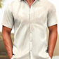 Tropical Summer Beach Coconut Tree Vacation Hawaiian Shirt For Resort Trips, Coastal Parties, And Warm Weather Style