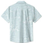 Summer Waves Fresh Beach Vacation Hawaiian Shirt For Coastal Travel, Casual Events, And Comfortable Summer Wear
