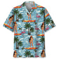 Surfing Girl Hawaiian Shirt For Poolside Gathering And Easygoing Fashion