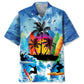 Surfing Beach Hawaiian Shirt For Tropical Holidays, Outdoor Gatherings, And Everyday Comfort