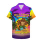 Island Surfing Bear It's O'Clock Cares Aloha Hawaiian Shirt For Beach Days, Weekend Events, And Thoughtful Gift Giving