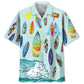 Surfing Ocean Hawaiian Shirt For Beach Days, Weekend Events, And Thoughtful Gift Giving