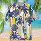 Surfing Palm Hawaiian Shirt For Beach Days, Weekend Events, And Thoughtful Gift Giving
