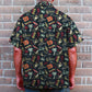 Island Summer Cute Surfing Aloha Surf Beach Cartoon Hawaiian Shirt For Summer Vacation, Beach Travel, And Casual Wear