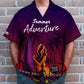 Island Summer Surfing Aloha Beach Hawaiian Shirt For Outdoor Adventures, Coastal Travel, And Comfortable Casual Style