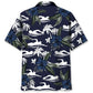 Swimming Hibiscus Hawaiian Shirt For Beach Days, Summer Outings, And Thoughtful Gift Giving