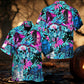 Halloween Tropical Friends Hawaiian Shirt For Beach Days, Summer Outings, And Thoughtful Gift Giving