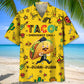 Taco Emergency Call Hawaiian Shirt For Coastal Adventure, Outdoor Event, And Vacation Style