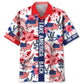American Heritage Hawaiian Shirt For Relaxed Getaway, Resort Escape, And Summer Event Style