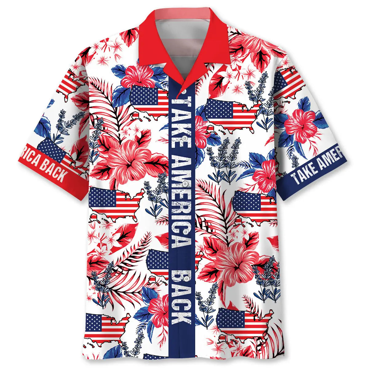 American Heritage Hawaiian Shirt For Relaxed Getaway, Resort Escape, And Summer Event Style