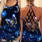 Butterfly Dream Night Hollow Tank Top For Fitness Activities And Casual Wear