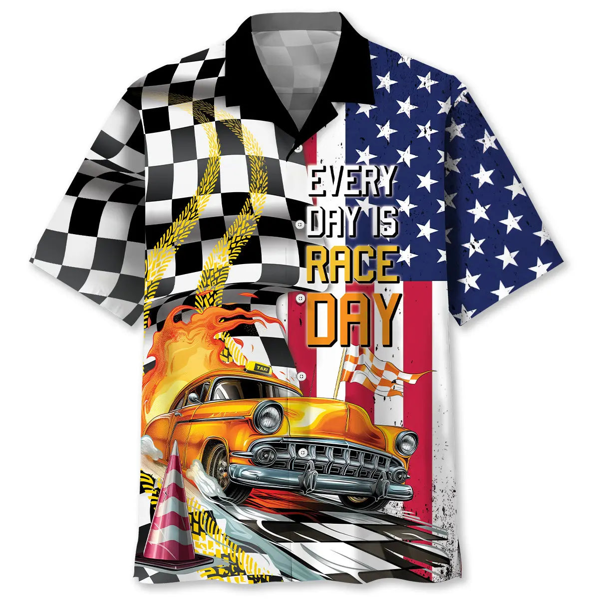 Taxi Driver Hawaiian Shirt For Beach Days, Summer Outings, And Thoughtful Gift Giving