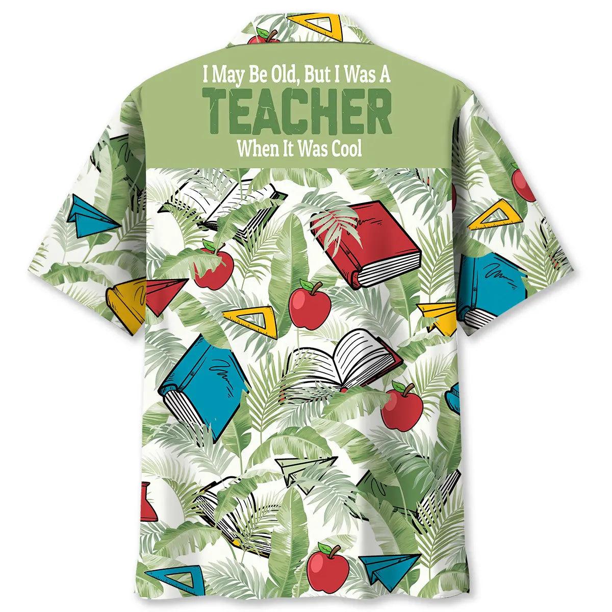 Teacher Tropical Hawaiian Shirt For Coastal Festival, Island Getaway, And Thoughtful Gifting