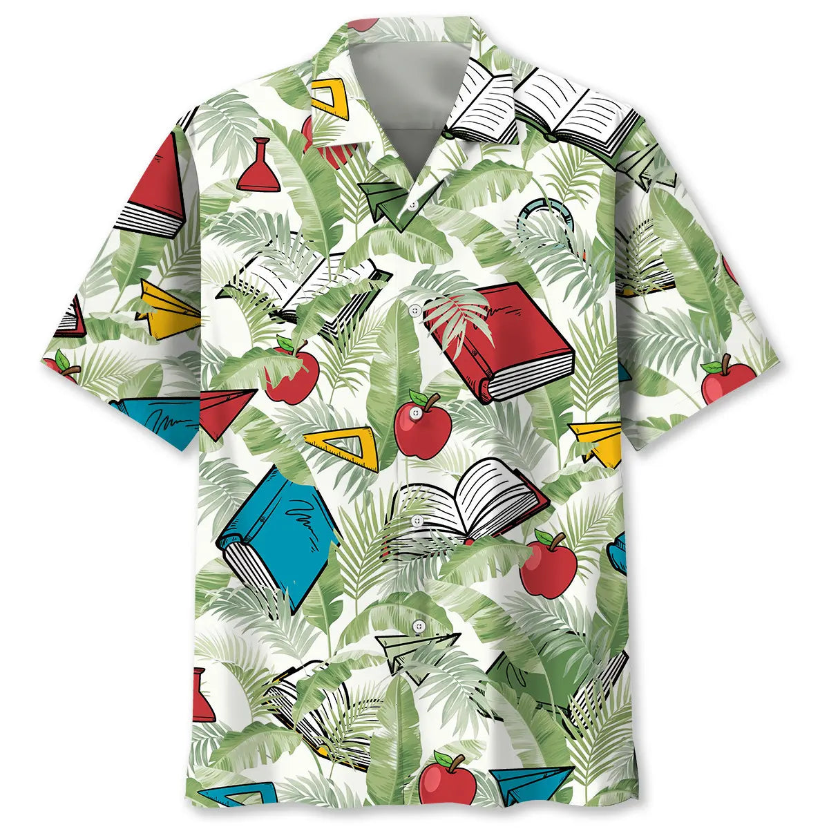 Teacher Tropical Hawaiian Shirt For Family Vacation And Easygoing Fashion