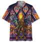 Temple Of Octopus Art Hawaiian Shirt For Resort Escape And Summer Event Style