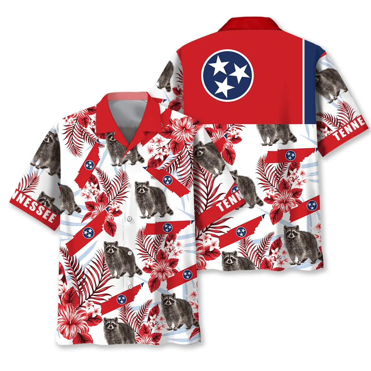 Tennessee State Proud Hawaiian Shirt For Beach Travel, Vacation Cruise, And Summer Event Style