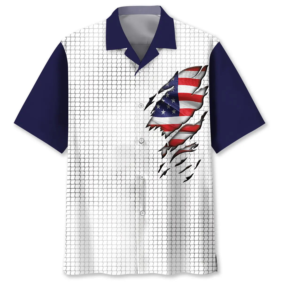American Tennis Hawaiian Shirt For Holiday Gatherings, Coastal Trips, And Proud Seasonal Style