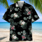 Tropical Tennis Hawaiian Shirt For Island Getaways, Outdoor Gatherings, And Comfortable Summer Wear