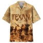 Hawaiian Shirt / Adults / S Texan Longhorn Hawaiian Shirt