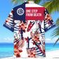 Texas Construction Worker One Step From Death Hawaiian Shirt For Summer Gathering, Tropical Holiday, And Memorable Gifting