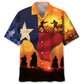 Hawaiian Shirt / Adults / S Texas Cowboy Duel Hawaiian Shirt