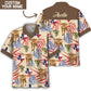 Texas Custom Hawaiian Shirt For Island Vacations, Resort Wear, And Relaxed Seasonal Style