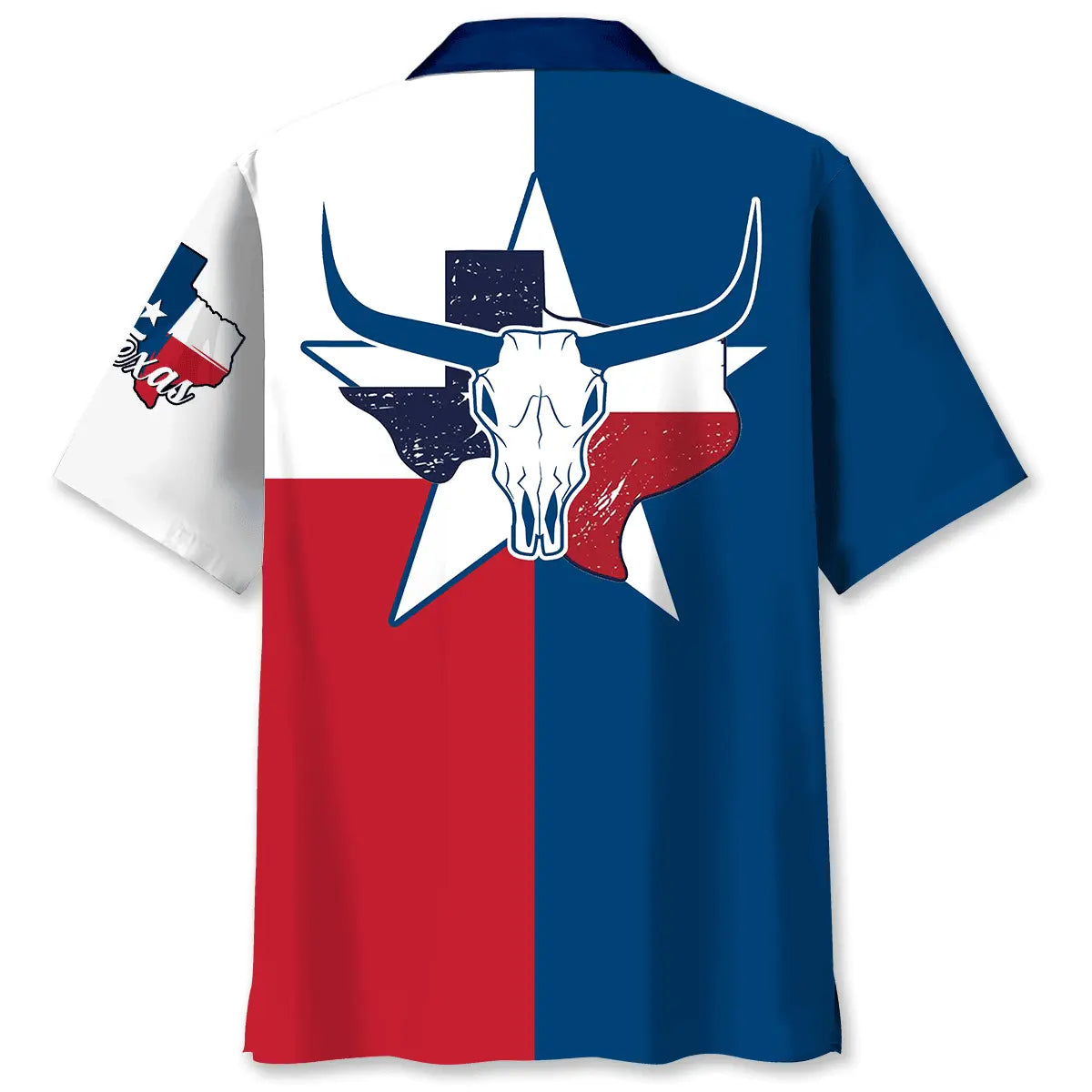 Texas Flag Hawaiian Shirt