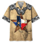 Texas Heritage Hawaiian Shirt For Resort Trips, Coastal Parties, And Warm Weather Style