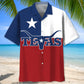 Lone Star Heritage Texas Hawaiian Shirt For Tropical Holidays, Outdoor Gatherings, And Everyday Comfort