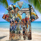 Hawaiian Shirt / Adults / S Tour De France Cycling Hawaiian Shirt